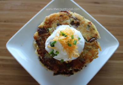 Loaded Potato Cakes