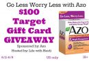 $100 Target Gift Card Giveaway with Azo
