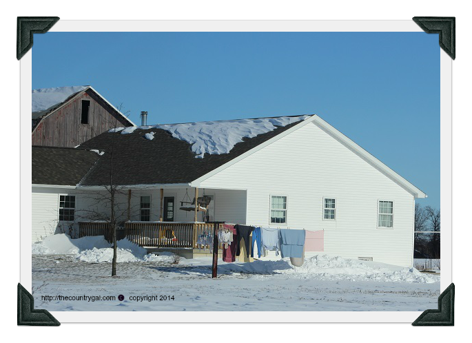 amish laundry w frames